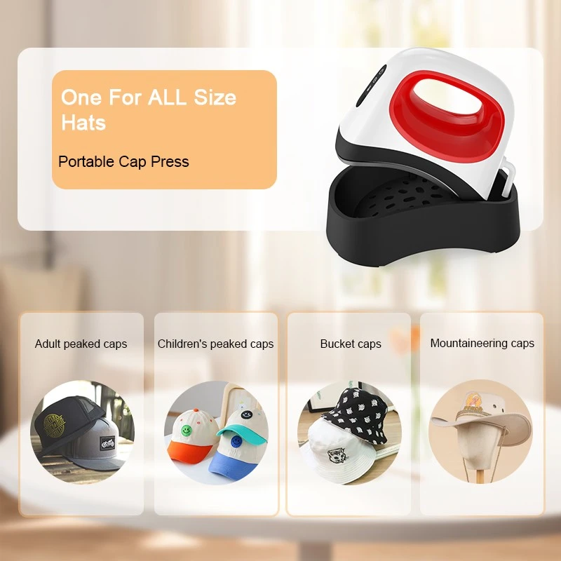 New Arrivals Mini Cap Printing Machine Hat Sublimation Machine Portable Heat Press Machines For Hat Cap S0305